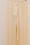 SWAYING/KNIT threaded leg straight pants SW24SS3B45 tooth white